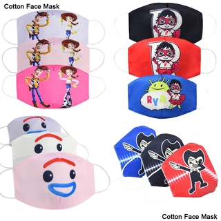 Ryan Toys Review Face Mask Toy Story Cartoon Bendy Design Kids Baby Girls Cotton Masks Anti Dust Face Mask Shopee Malaysia - bendy mask roblox