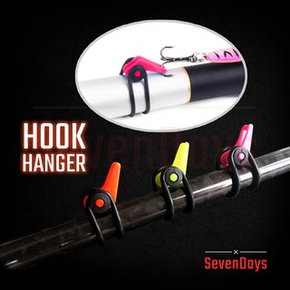 Sevendays Fishing Hook Hanger Holder Keeper On Fishing Rods Pancing Lure Jigging Casting Bottom Umpan Kail Simpan Joran