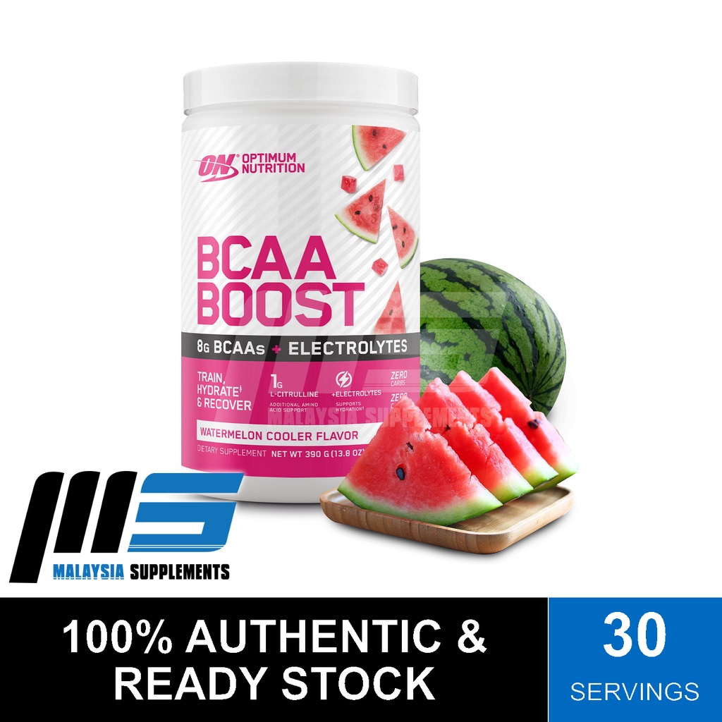 Optimum Nutrition BCAA Boost, 30 Servings Post Workout, Amino Acids
