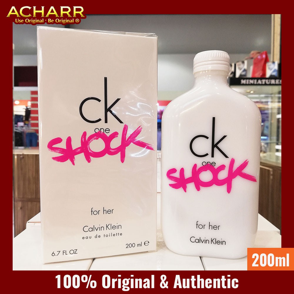 ck one shock for her reviews