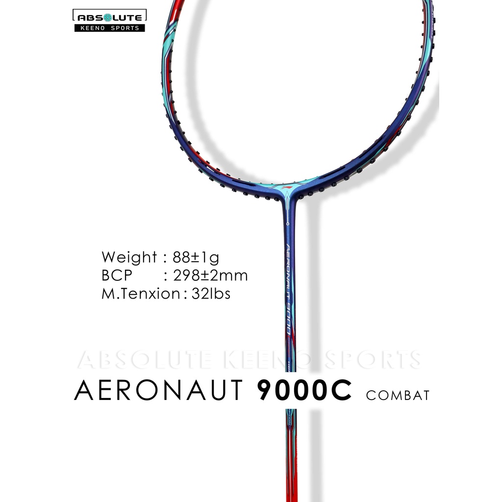 Li-Ning Badminton Racquet AERONAUT 9000C combat | Shopee Malaysia