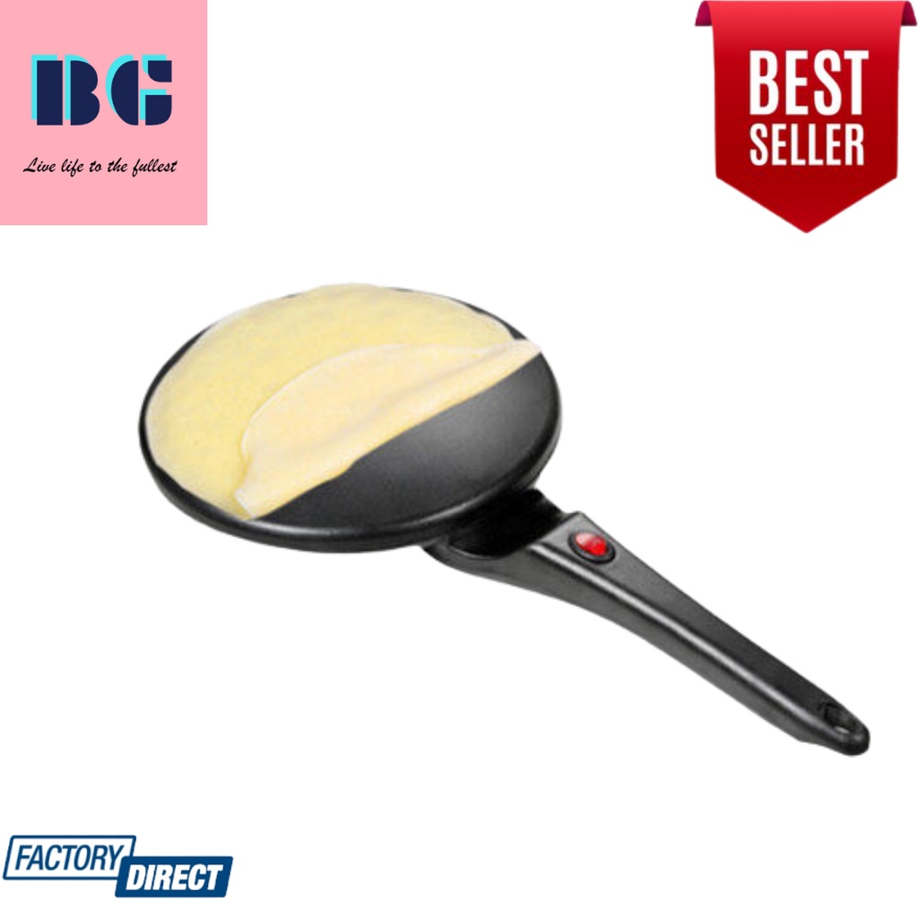 (48H Shipping)Electric Non Stick Popia Maker Baking Pancake Pan Frying