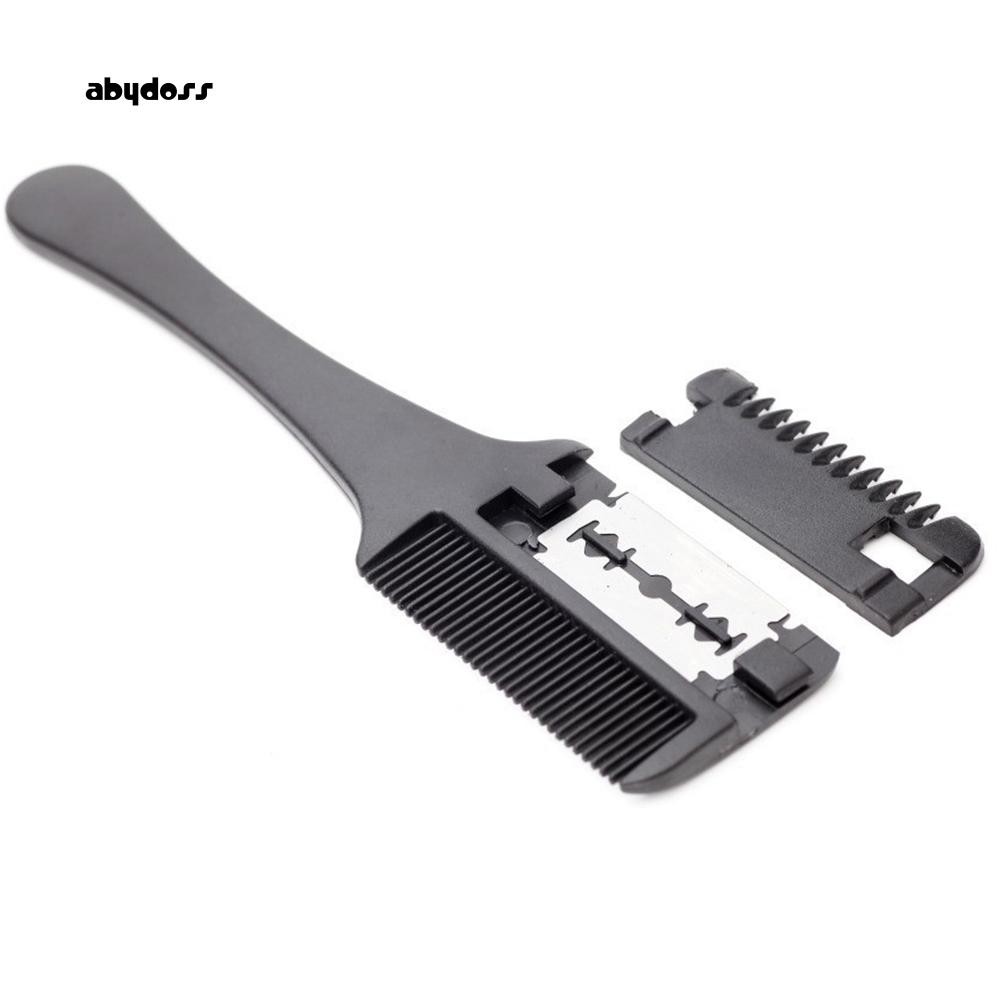 Aby Ultra Thin Hair Cutting Trimmer Comb Blade Razor Barber