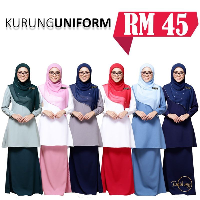 Pakaian Beruniform Cikgu Back To School Shopee Malaysia