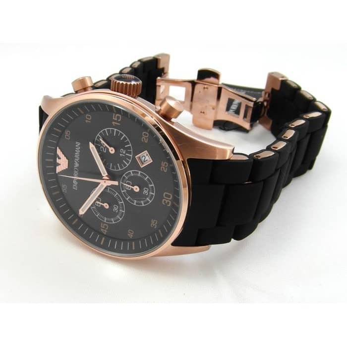 ⭐Authentic] Emporio Armani Tazio Couple Set Chronograph Original Men Women  Watch Jam Tangan Lelaki Wanita AR5905 AR5906 | Shopee Malaysia