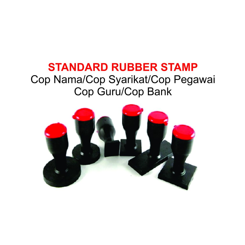 READY STOCK *Rubber Stamp * ( Cop Nama / Cop Pegawai / Cop Syarikat / Cop Jawatan)