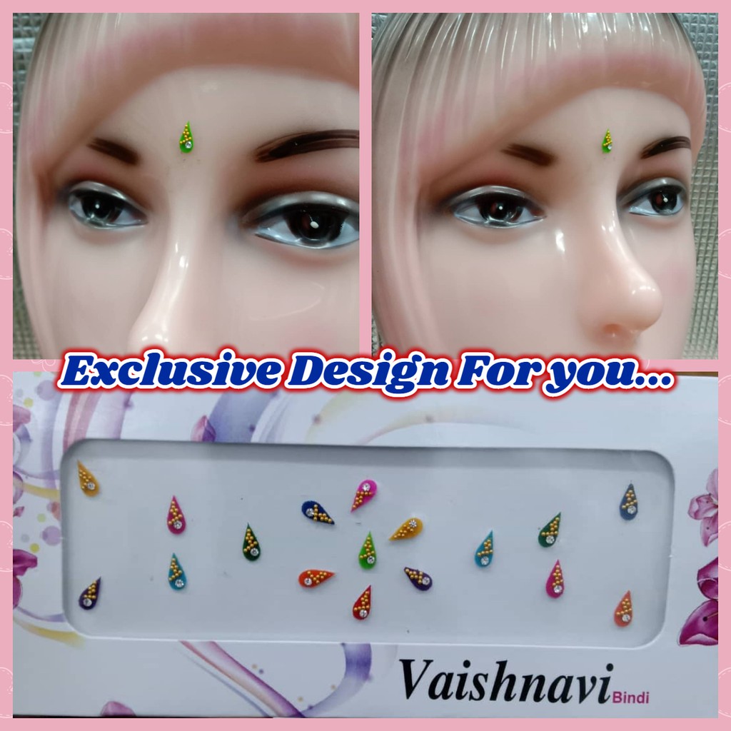 Ready Stock Bindi / Indian Bindi / Sticker Fashion Bindi / Indian