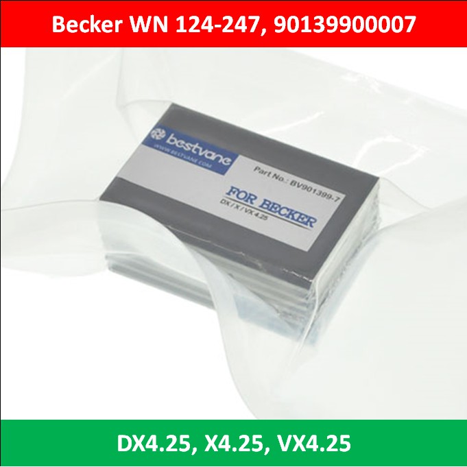 7 pcs Carbon Vanes 90133300007 WN124-032 for Becker Vacuum Pump DVT3.100