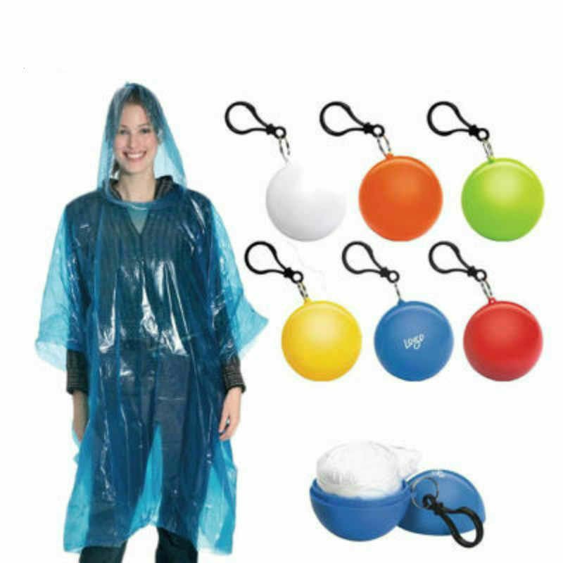 Disposable plastic raincoat PE polythene coloured long sleeve with ...