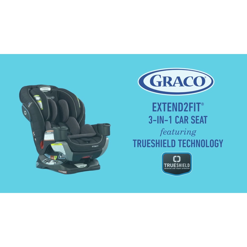 Graco Extend2fit 3 In 1 Convertible Car Seat Pre Order Shopee Malaysia