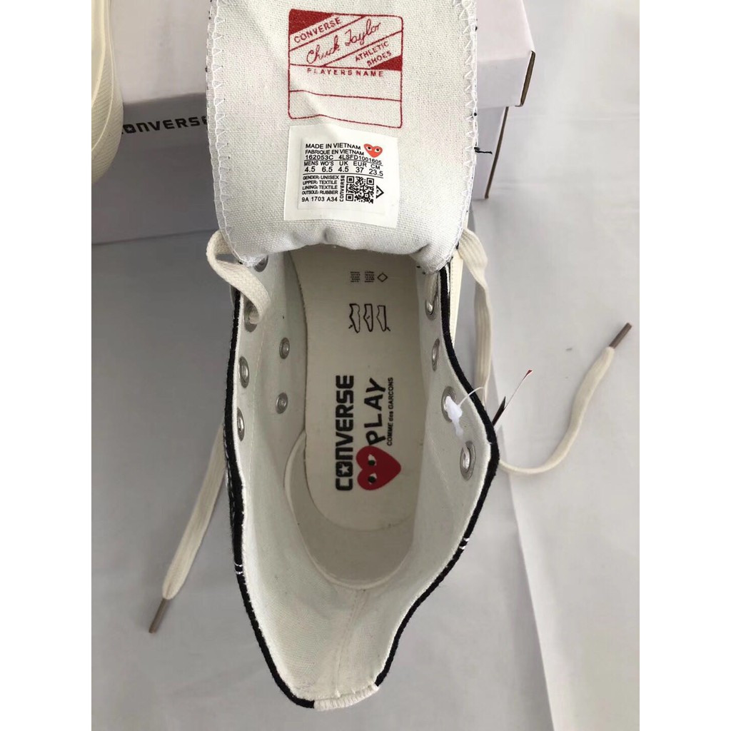 cdg converse size 5