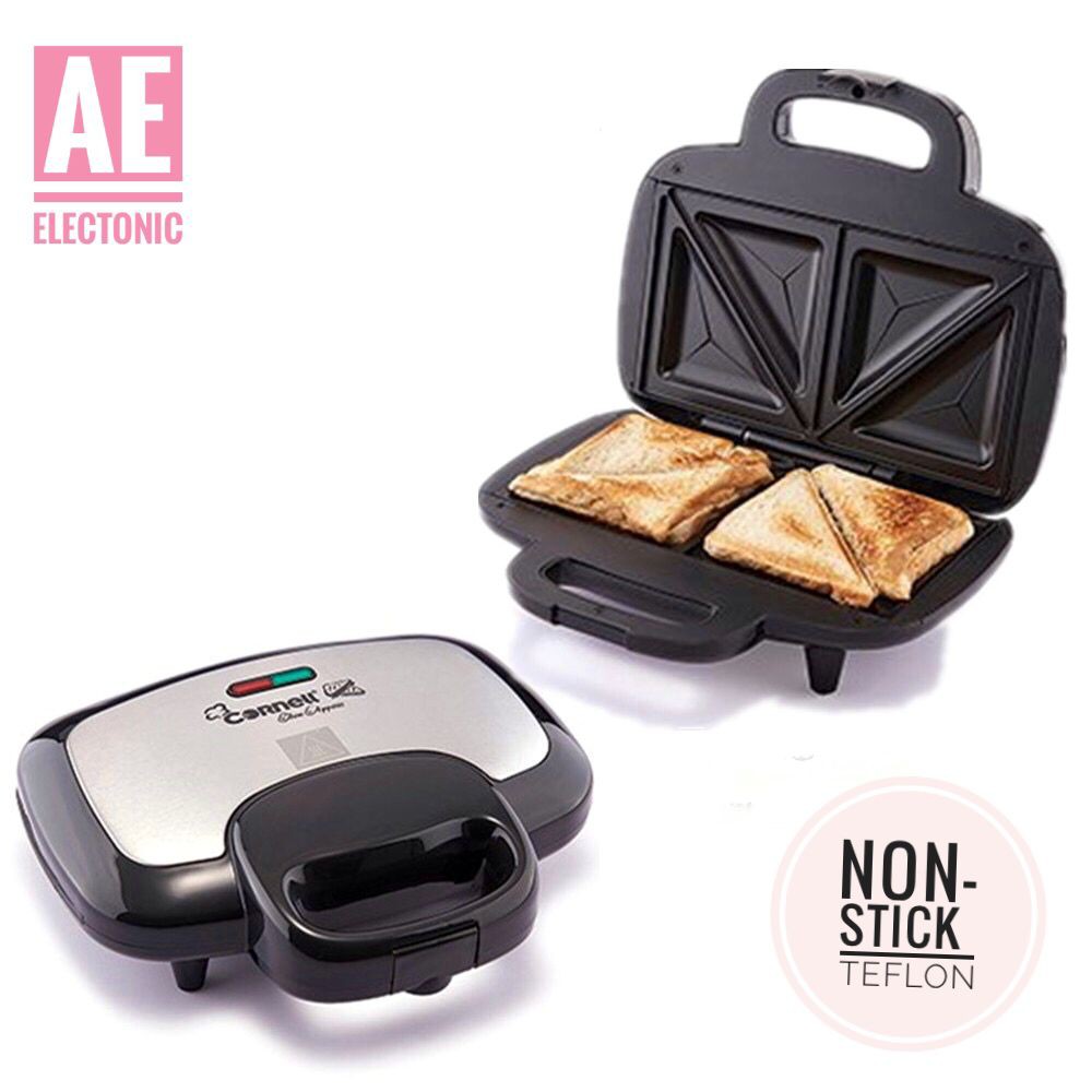 Cornell Sandwich Maker CSM-E51 Non-stick Coating | Pembakar Roti