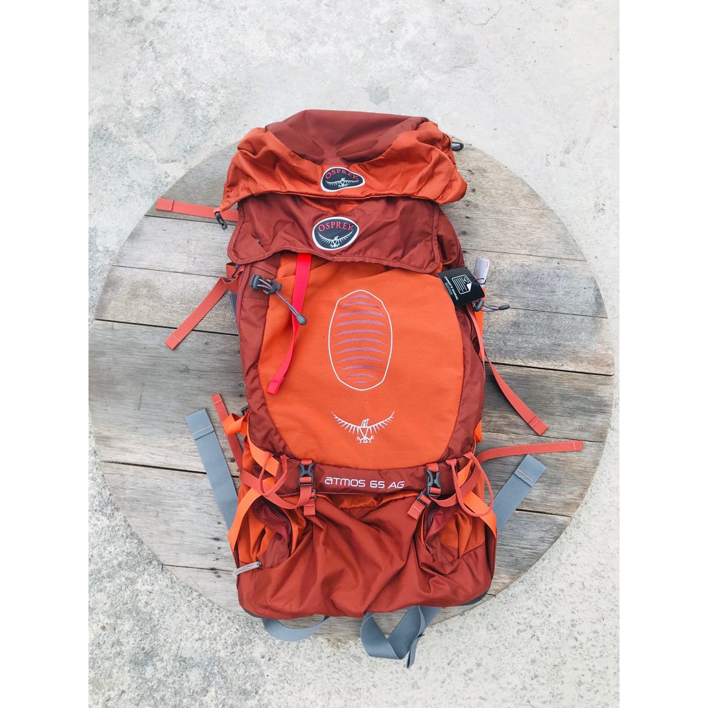 ORIGINAL Backpack OSPREY AG 65 ORANGE for hiking & traveling) **FREE shipping |