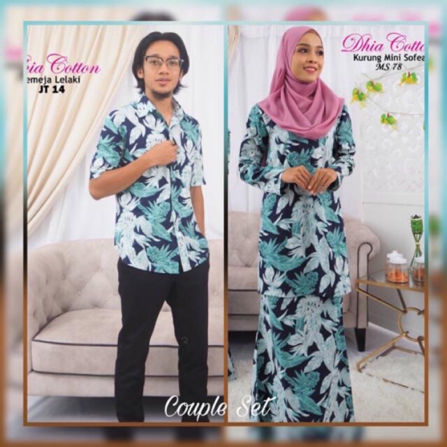 Couple Set Kurung Mini Moden Kemeja Batik Viral Shopee Couple Set Kurung Mini Moden Kemeja Batik Viral Shopee