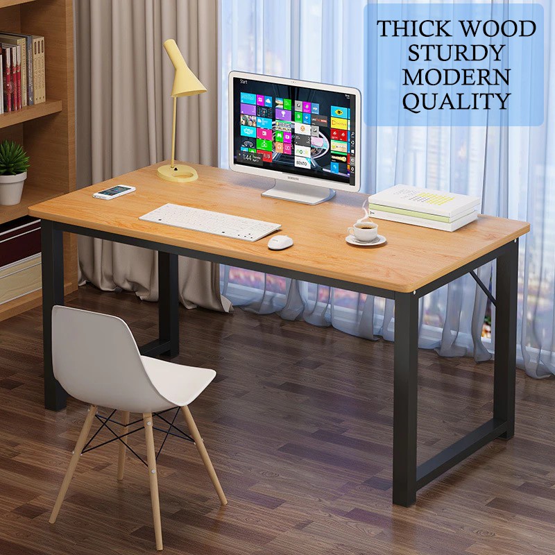 Meja Belajar Study Desk Gaming Desk Desktop Desk Study Table Office ...