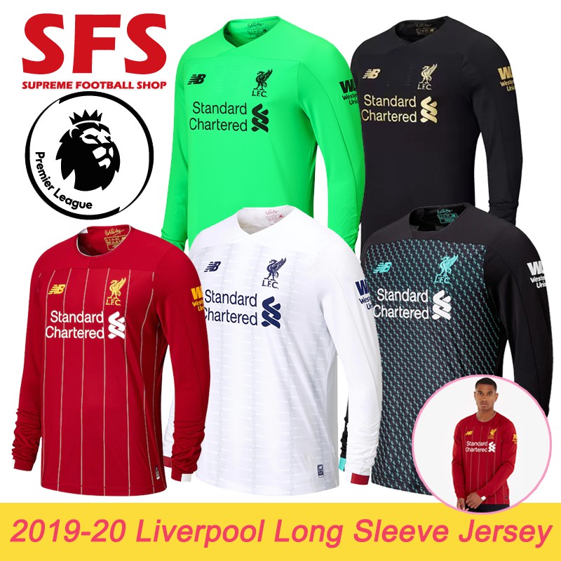 liverpool home kit long sleeve