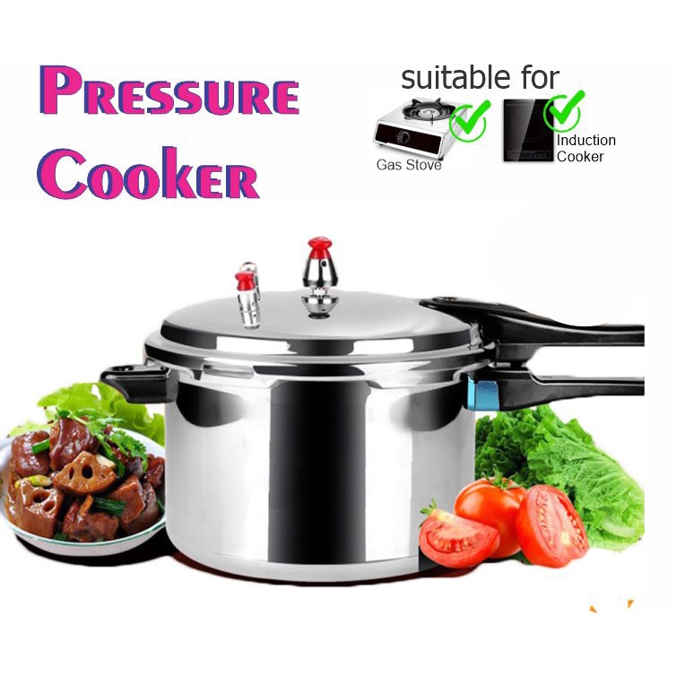 Upgrade Dual Use Gas and Induction Pressure Cooker Periuk Tekanan