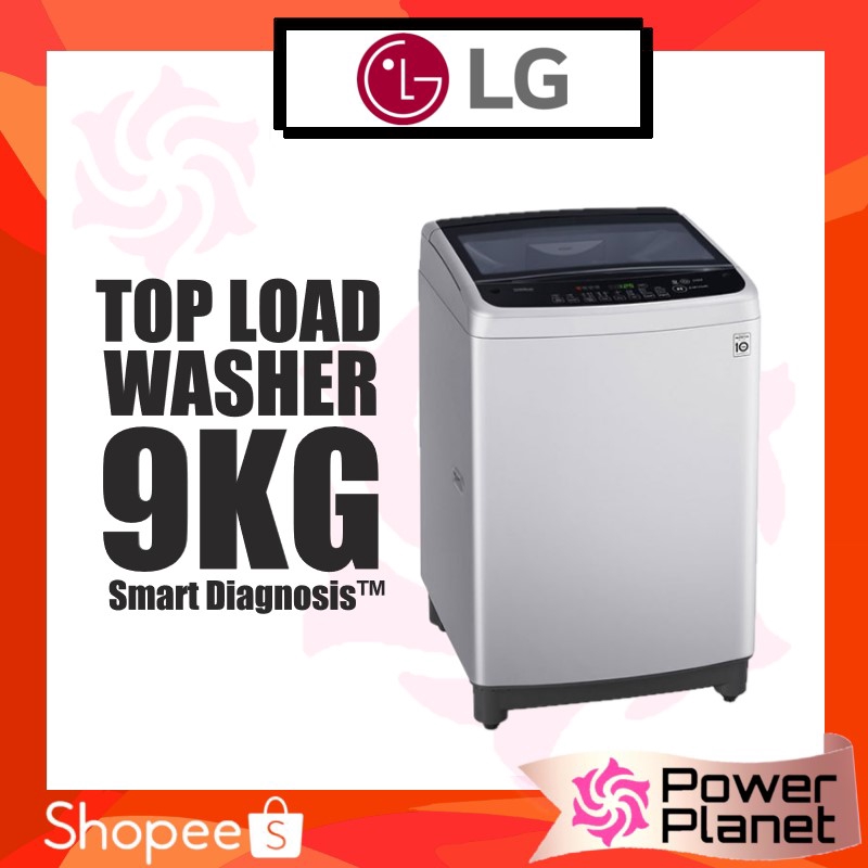 Lg Washer T2109vs2m 9kg Top Load Washing Machine Shopee Malaysia