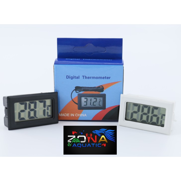 READY STOCK | Digital LCD |Aquarium Thermometer | Water Thermometer | AQUARIUM Fish Tank Thermometer | Temperature
