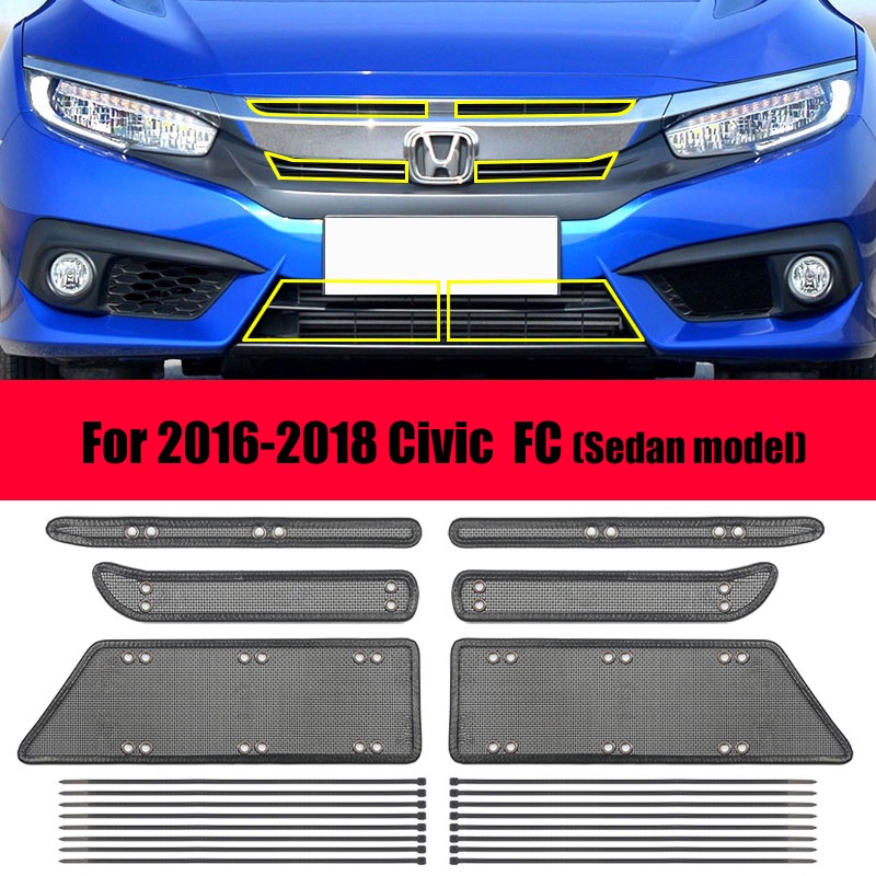 2pcs Tuff Protect Clear Screen Protectors for 2016 2017 2018 Honda Civic 