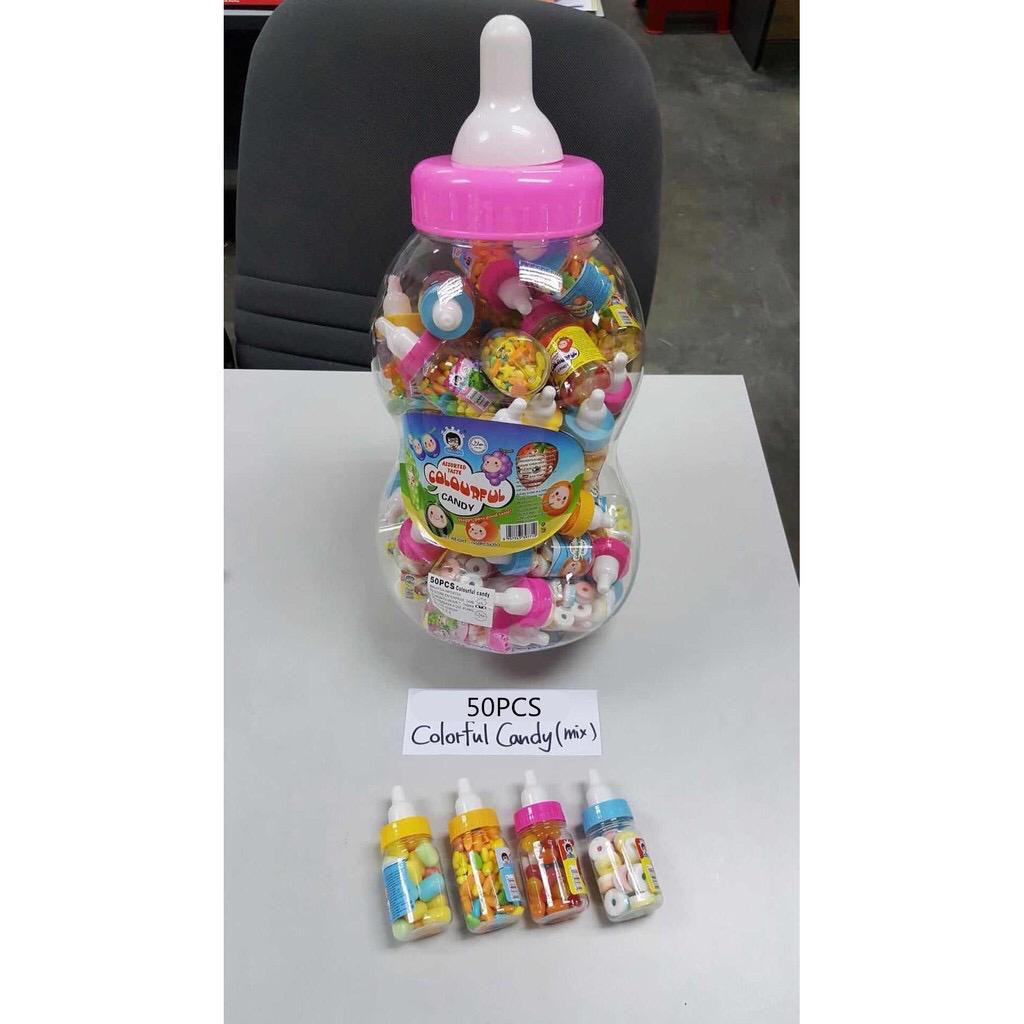 Milk Bottle Candy 50pcs (Supercute) Shopee Malaysia