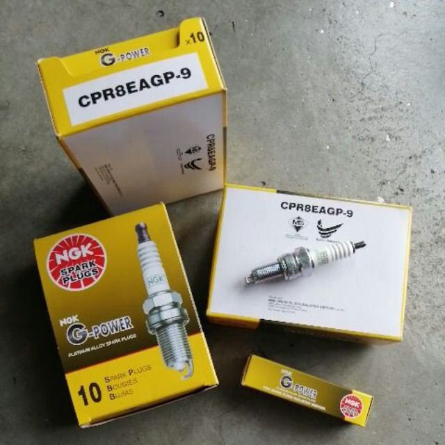 Ngk G Power Spark Plug For Yamaha Y15zr Lc135 Fz150 Nvx155 Nmax Spacy Y15 Cpr8eagp 9 Shopee Malaysia