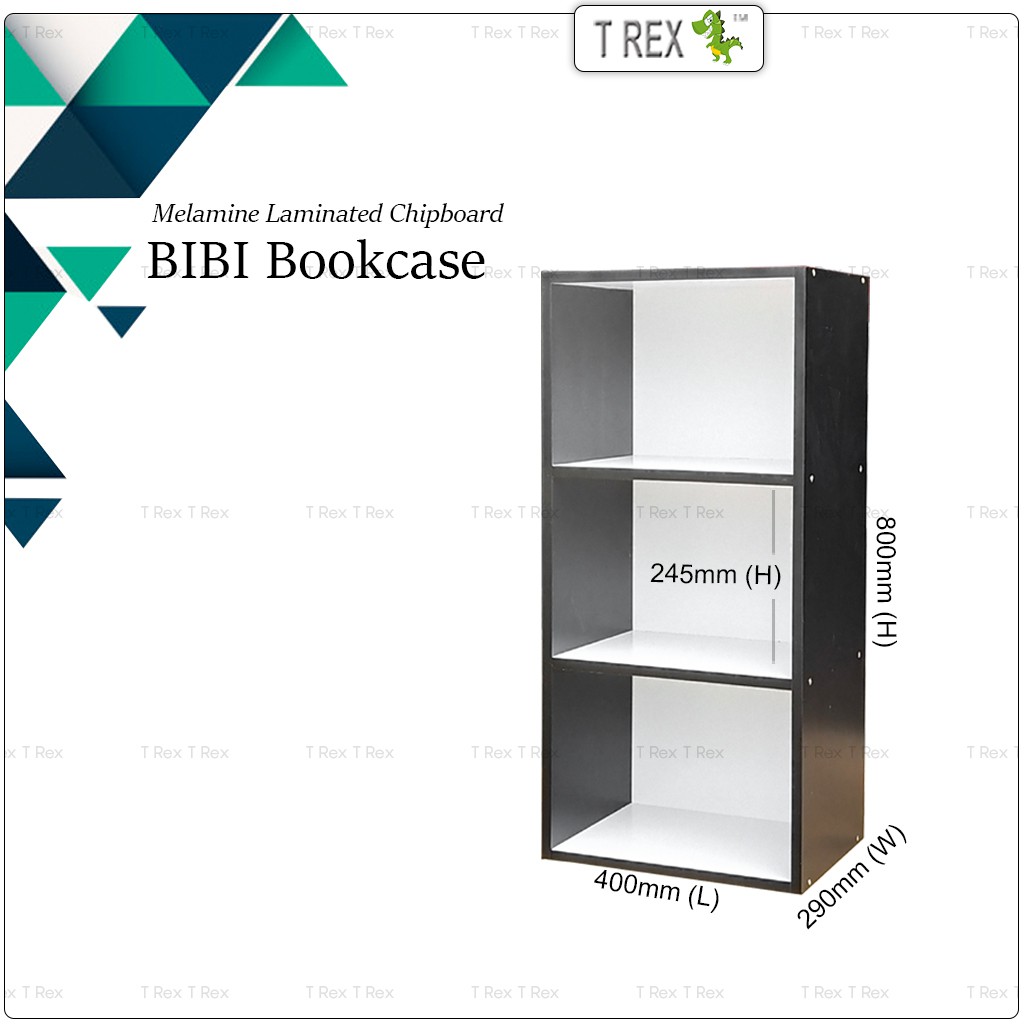Buy T Rex Bibi Bookcase Book Shelf Storage Shelf Storage Rack Rak Buku Almari Buku Rak Simpanan Buku Seetracker Malaysia