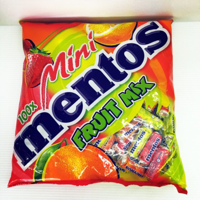 Mini Mentos Fruit Mix/Mint/Rainbow 100 rolls | Shopee Malaysia