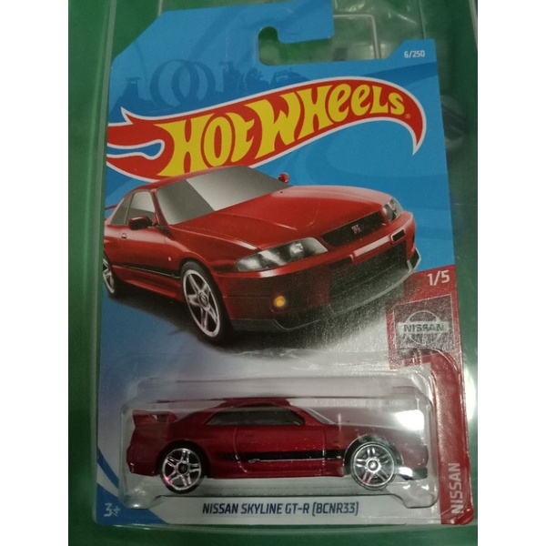 HOT WHEELS NISSAN SKYLINE GT-R (BCNR33) | Shopee Malaysia