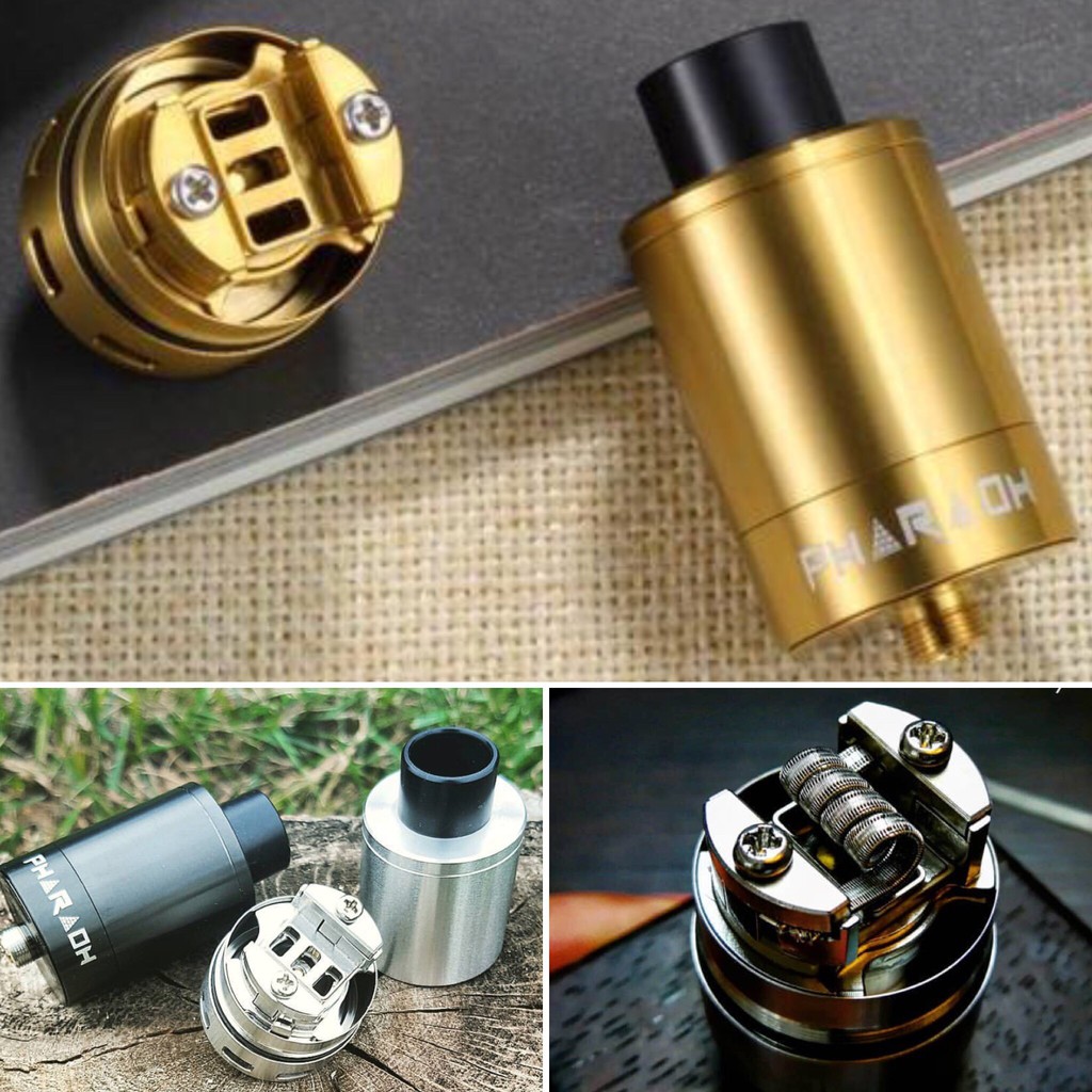 ORIGINAL DIGIFLAVOR PHARAOH DRIPPER TANK BY RIP TRIPPERS 25MM RDTA- PHARAOH  RDTA | Shopee Malaysia