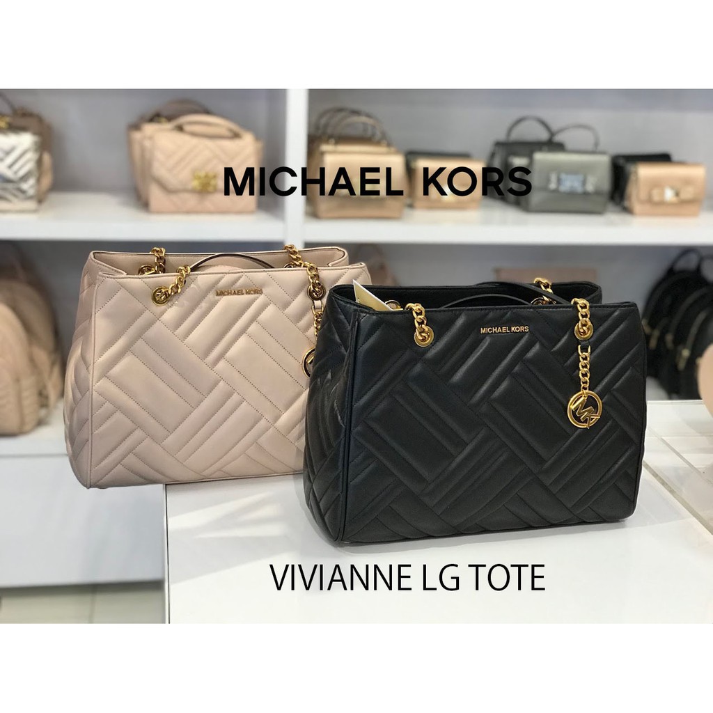 michael kors quilted chain bag