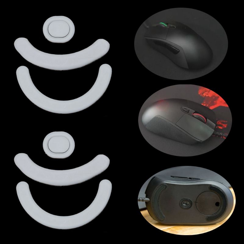 2 Sets Mouse Feet Mouse Skate For Logitech G403 G603 G703 Laser Gaming Mouse Glides Curve Edge Shopee Malaysia