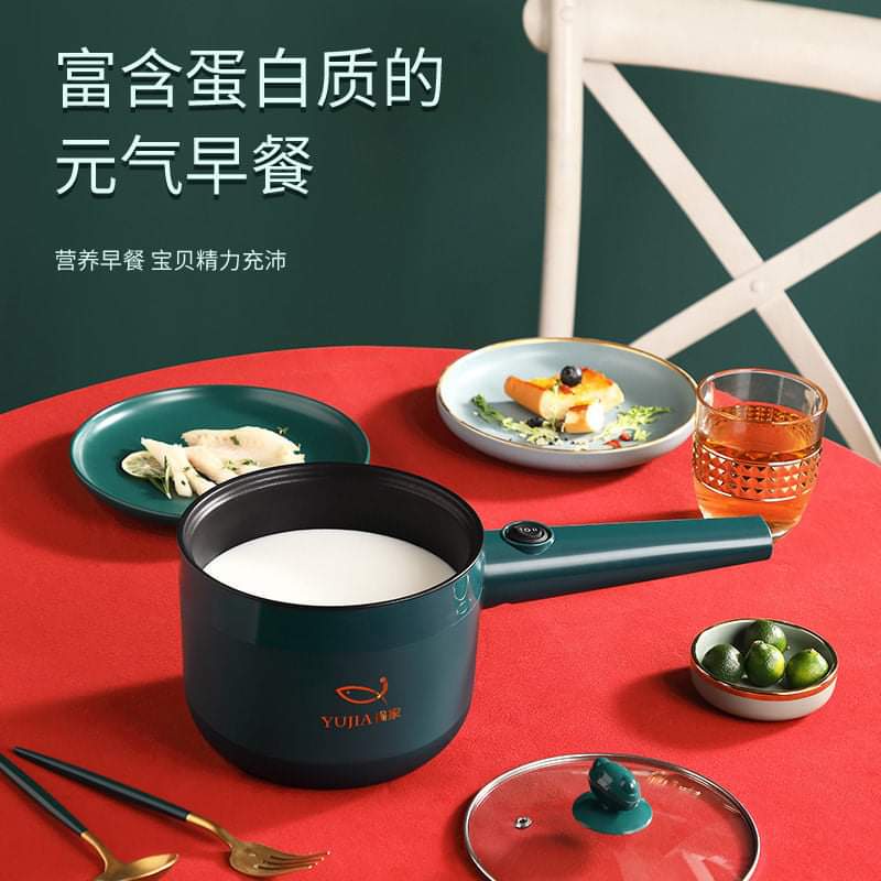 Non stick Electric Student Dormitory  Cooker Hotpot 多功能家用蒸煮一体电煮锅学生宿舍电热锅不粘电炒锅小功率电火锅