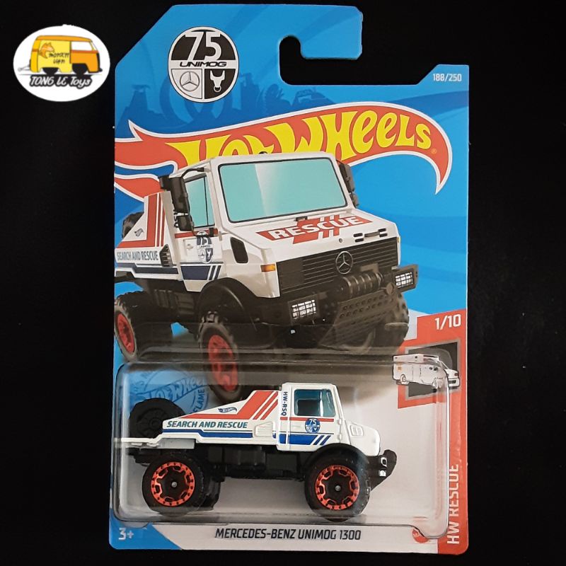 [ORIGINAL]HOTWHEELS MAINLINE MERCEDES-BENZ UNIMOG 1300 DIECAST MODELS ...