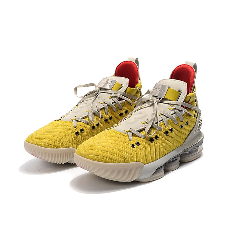 lebron james shoes yellow