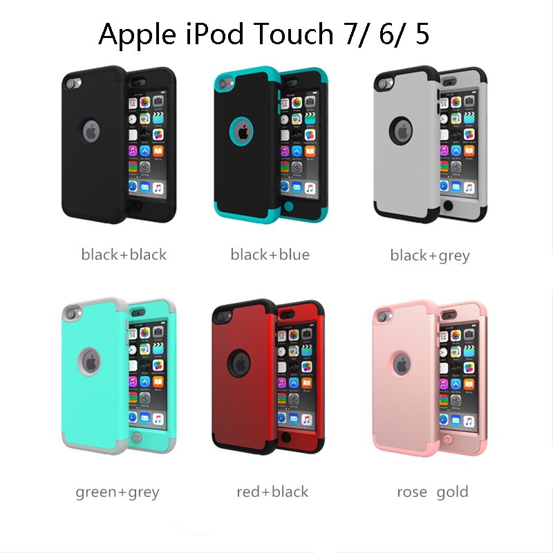 Apple Ipod Touch 5 6 7 Heavy Duty High Impact Armor Case Cover