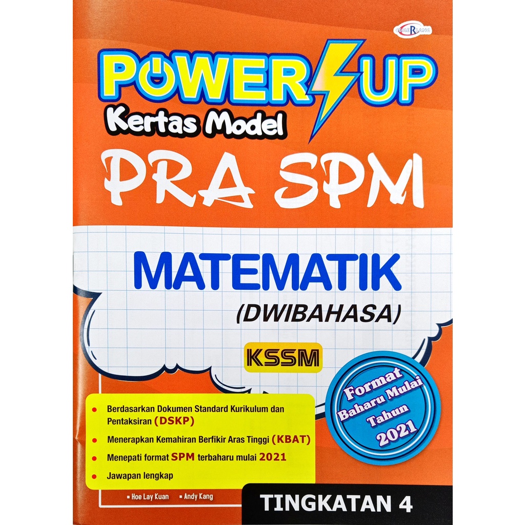 Buy Buku Latihan  Power UP Kertas Model Pra SPM Tingkatan 4 2021