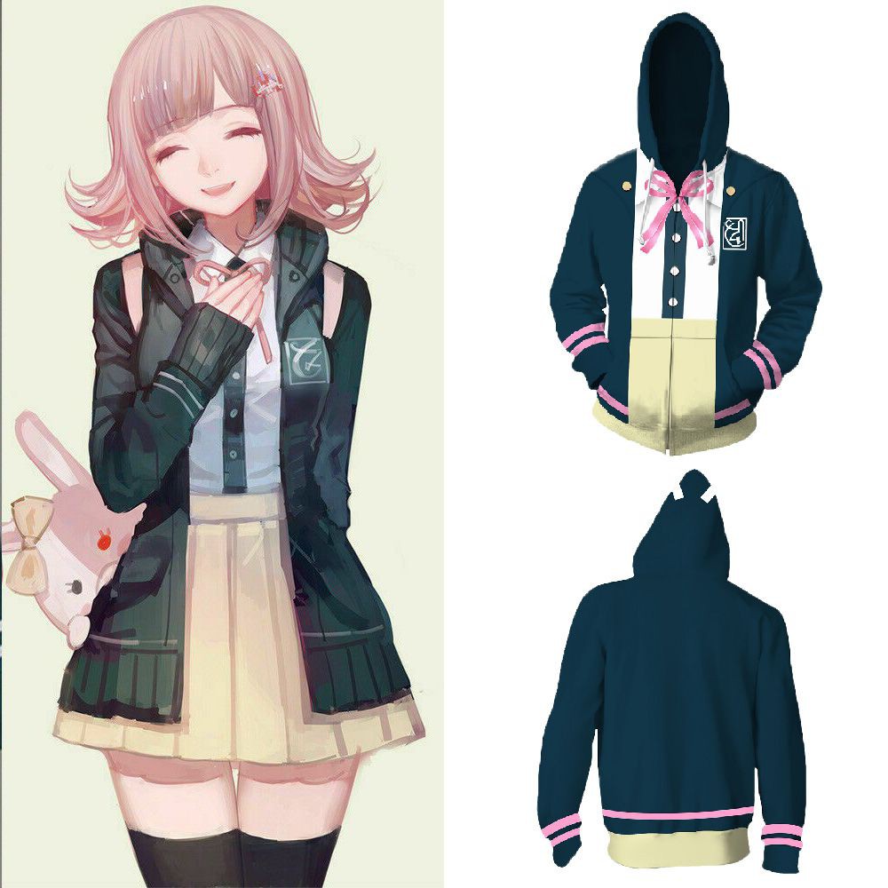 danganronpa chiaki hoodie