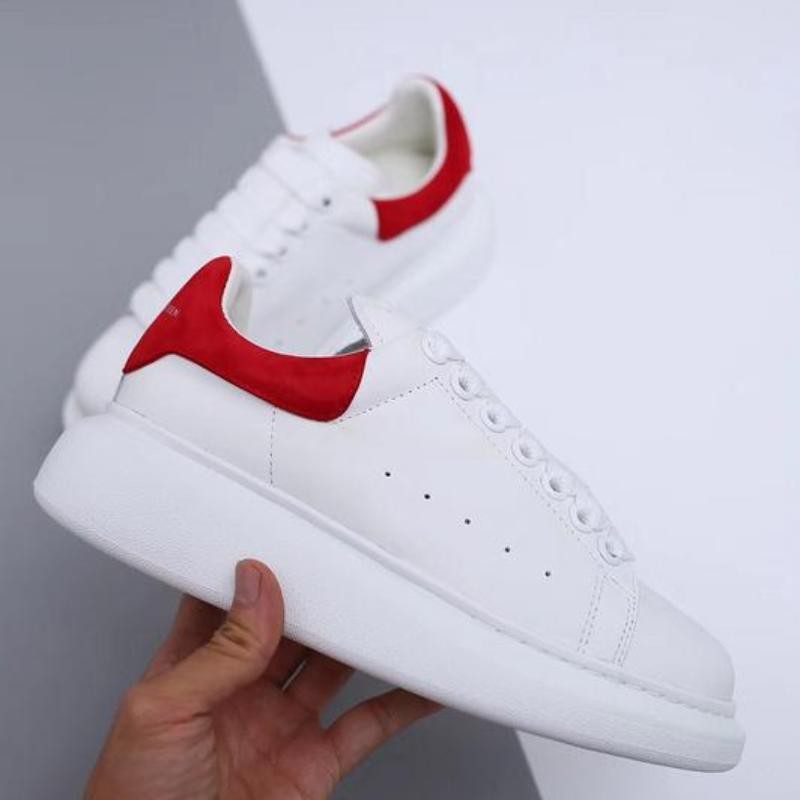 alexander mcqueen white and red