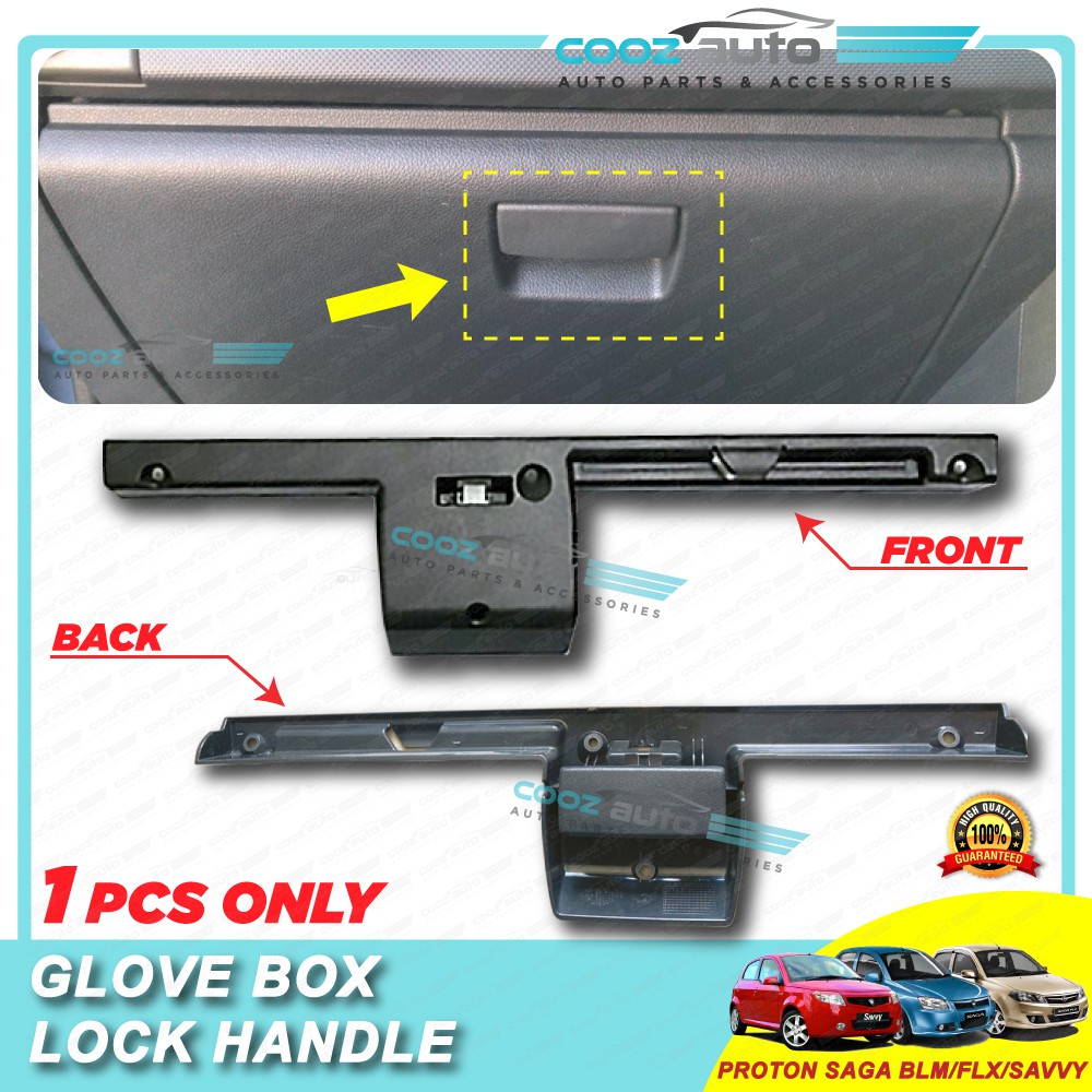 Proton Saga BLM FLX 2008 - 2015 Savvy Drawer Glove Box Latch Lock Handle