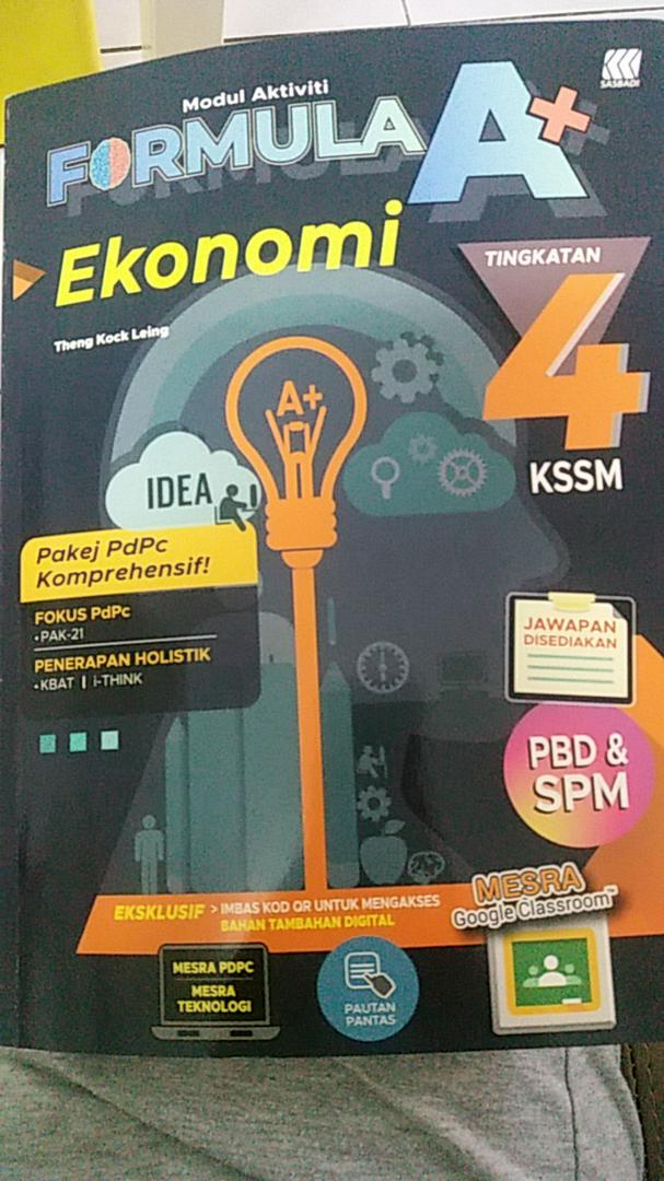 Modul Aktiviti Formula A Tingkatan 4 Shopee Malaysia