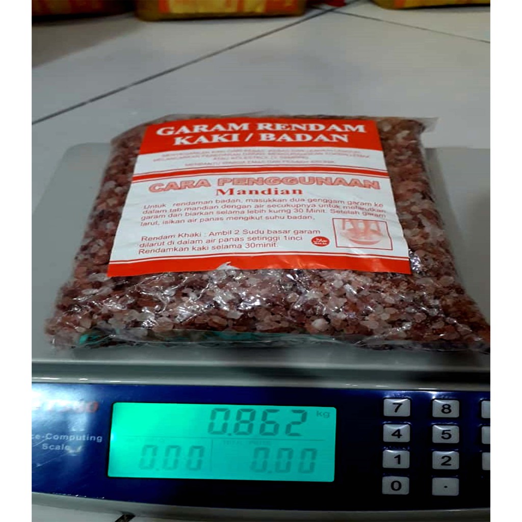 Buy Garam Bukit Himalaya Untuk Kesihatan Rendam Kaki Mandian 800gm Cukup Berat Seetracker Malaysia