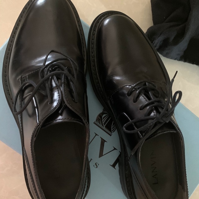 lanvin derby shoes