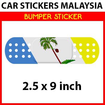 Bumper Sticker - Plaster Pulau Pinang