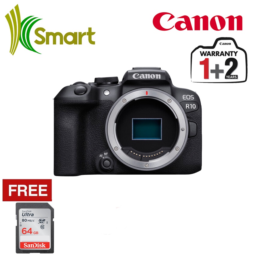 Canon EOS R10 Mirrorless Camera Body / 1845mm / 18150mm Kit (Canon