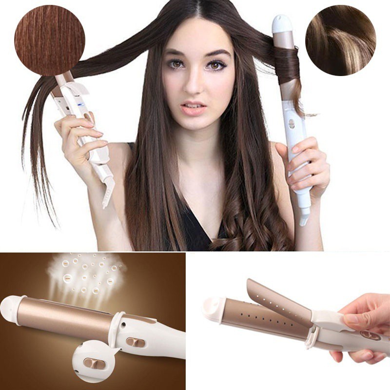 wet dry curling iron