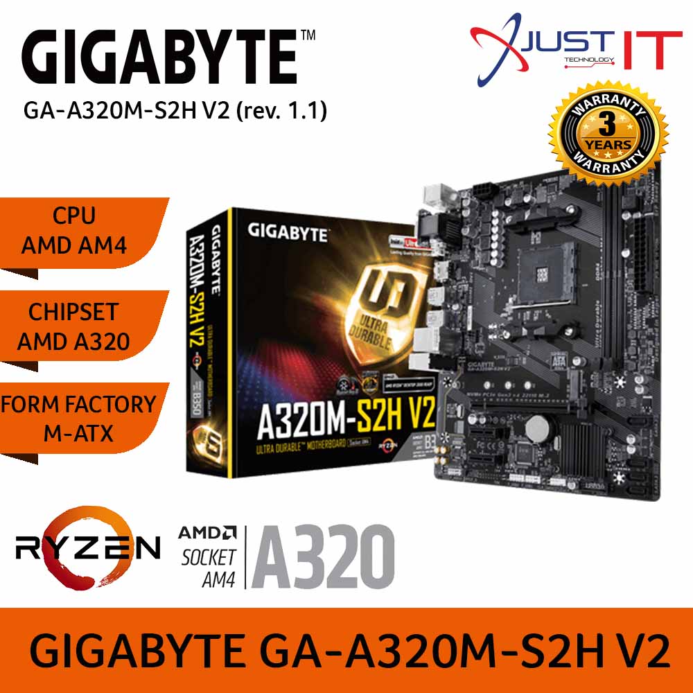 Gigabyte ga a320m s2h v2 разгон