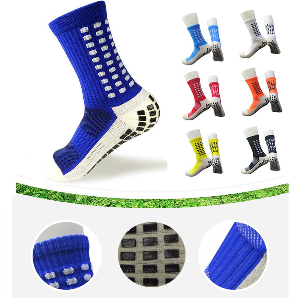 Anti Slip Soccer Socks Cotton Football Socks Men Cycling Socks Shopee