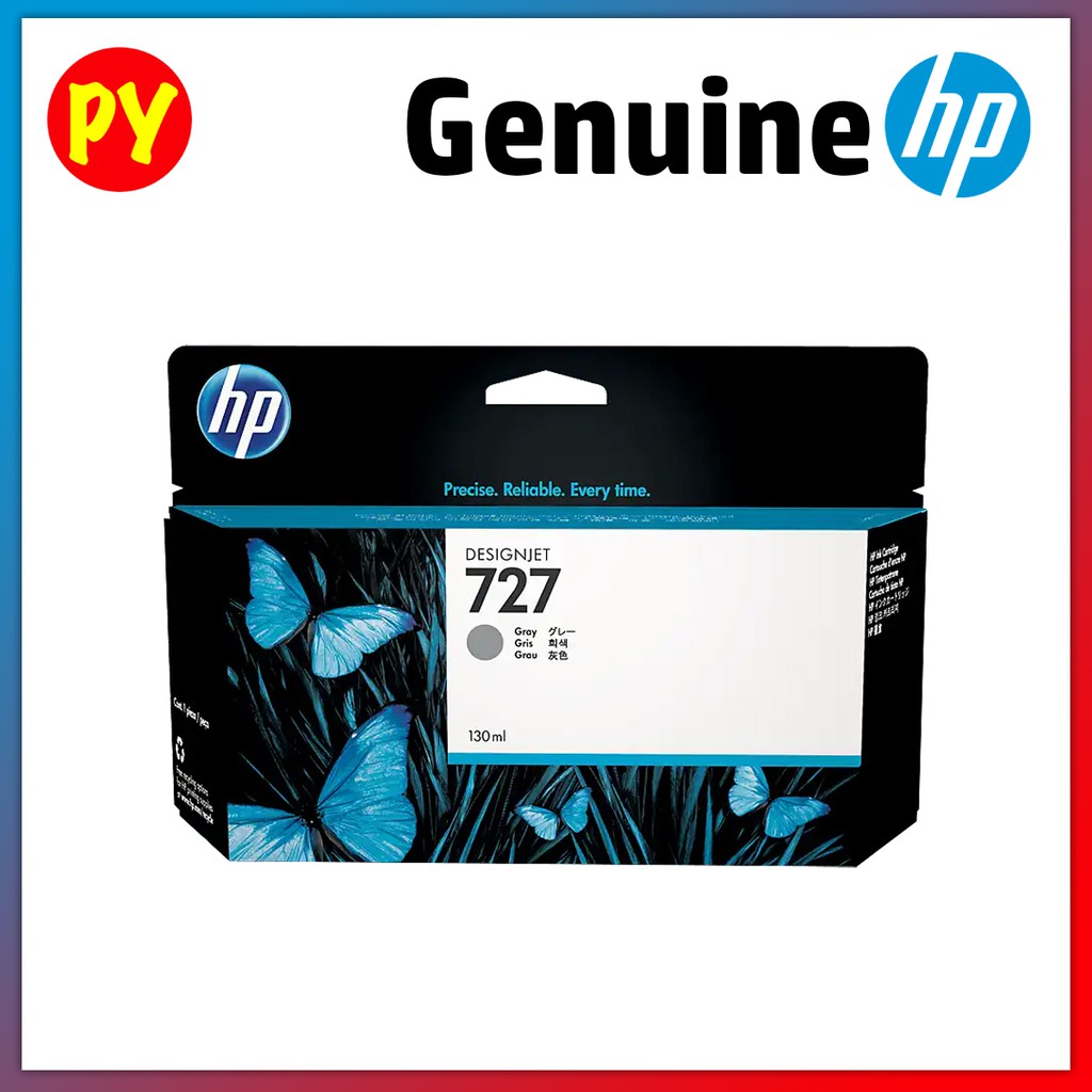HP 727  | 727B Original Ink Cartridge (3WX13/4/5A, B3P19/20/21A  |  3WX19/20/21A,F9J76/77/78A) for H