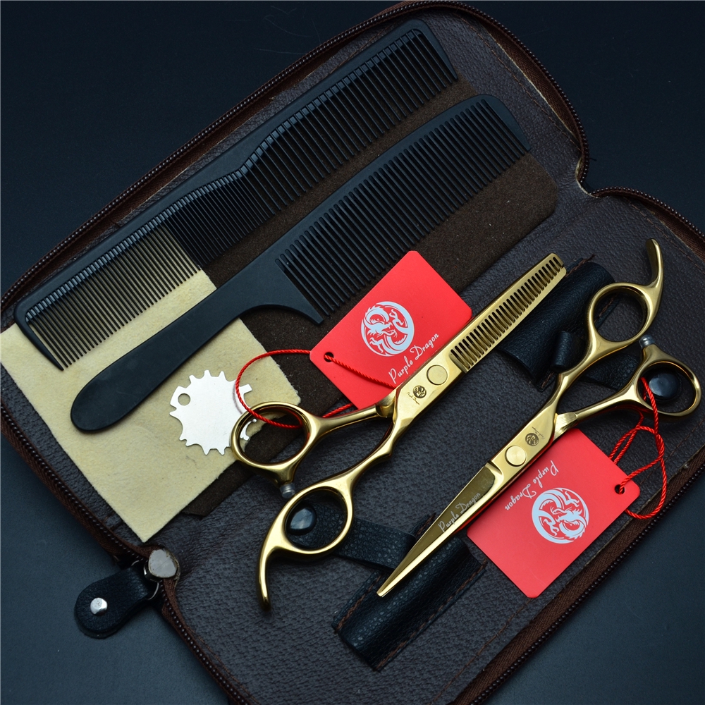 purple dragon scissors set